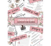Armor of God Faith Kit: Prayer Board & Templates Book: Including Scripture Scraps, Reading Plan, Bookmarks & More | Perfect for Prayer Boards, Prayer ... Bible Study (Prayer Board Template Books)