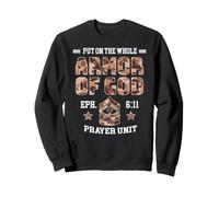 Armor of God Prayer Unit Ephesians 6:11 Christian Faith Sweatshirt
