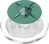Armor of God Put On The Full Armor Of God Gift PopSockets PopGrip for MagSafe