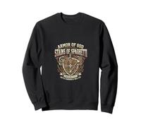 Armor Of God Stains Of Spaghetti Christian Parenting Sweatshirt