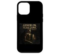 Armor On. Fear Gone - Ephesians 6 Inspirational Armor Design Case for iPhone 12 mini