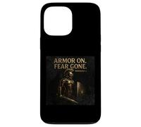 Armor On. Fear Gone - Ephesians 6 Inspirational Armor Design Case for iPhone 13 Pro Max