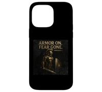 Armor On. Fear Gone - Ephesians 6 Inspirational Armor Design Case for iPhone 14 Pro Max
