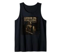 Armor On. Fear Gone - Ephesians 6 Inspirational Armor Design Tank Top