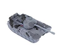 Armor Plane Car Kit, Alloy Pull Back Stimulation Armor Airplane Model Car for Children for Outdoor (Armored Vehicle (Grey))