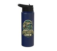 Armor Plated River Monster Crew Stainless Steel Insulated Water Bottle