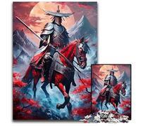 Armor Samurai Puzzles for 1000 Piece Impossible Jigsaw Puzzles for Adults Perfect for Family Gatherings Birthdays Holidays 1000 PCS(75x50cm)