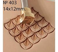 Armor Scale Stamp Tool Leather Stamps Crafting Crafts Brass Stamping Punching Tools
