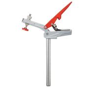 ARMOR TOOL Auto-Adjust Workbench Clamp - Horizontal Dog Clamp with 7.5" Spiral Aluminum Peg & 360 Degree Rotation - P7-HH
