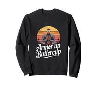 Armor Up Buttercup Knight Sunset Sweatshirt