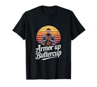 Armor Up Buttercup Knight Sunset T-Shirt