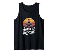 Armor Up Buttercup Knight Sunset Tank Top