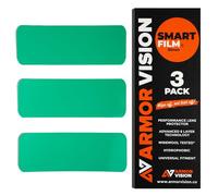 Armor Vision 50mm Smart Film Goggle Lens Cover Protector - Hydrophobic, Scratch Resistant & Universal Fit - Advanced 6-Layer Technology (Pack of 3)