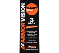 Armor Vision Smartfilm Tear-Off Film 50mm - Pack of 3, clear