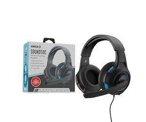 Armor3 SoundTac Universal Gaming Headset Compatible with Switch 2/Switch/Xbox Series X|S, PS5, PS4, PC, Clear Stereo Sound, 4ft Cable, Inline Volume Control, Multi-Platform Audio Support
