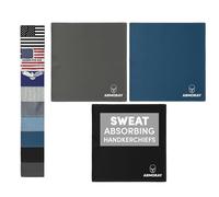 ARMORAY Sweat Absorbing Handkerchiefs - Quick-Dry Microfiber Sweat Rags & Towels for Face, Hands, & Body - Perfect for Gym, Sports, and Work