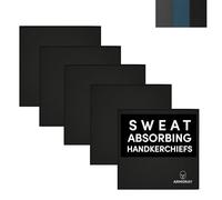 ARMORAY Sweat Absorbing Handkerchiefs - Quick-Dry Microfiber Sweat Rags & Towels for Face, Hands, & Body - Perfect for Gym, Sports, and Work