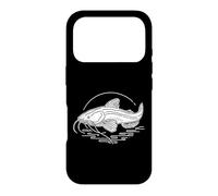 Armored Catfish Line Art Aquarist Case for iPhone 17 Pro