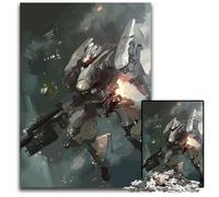 Armored Core VI Game Jigsaw Puzzle 1000 Pieces Paper Puzzles Challenging Brain Teaser for Teenagers Family Game Night Fun 1000 PCS(38x26cm)