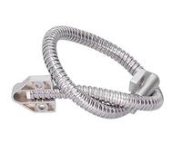 Armored Door Loop Cable Protector, Stainless Steel Gooseneck Sleeve for Exposed Mounting of Access Control & Electric Door Lock Systems, Conduit for Home and Office Security