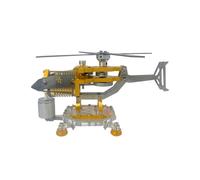 Armored Helicopter Stirling Motor, Horizontal Single Cylinder Stirling Motor, Model for Physics Experiments, Collectors, Improving Practical Skills and Creativity, Gift