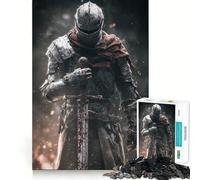 Armored Knight with Sword 1000 Piece Puzzle For Adults Decompress Game Vivid Color Playful Challenge Festive Gift (50x75cm)
