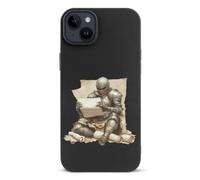 Armored Knights Reading Treasure Map Basic TPU Cell Phone Cases TPU Soft Cover Shockproof Slim Phone Case Compatible with iPhone 14/14 Plus/14 Pro/14 Pro Max