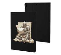 Armored Knights Reading Treasure Map Slim Tablet Cases Compatible with iPad Series Without Pencil Holder Protective Cover Compatible with ipad Pro/ipad Air3(10.5in)