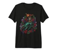 Armored Mouse Riding Stag Beetle Premium T-Shirt