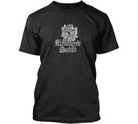 Armored Saint Glowing Helmet T-Shirt Graphics Tee Black Tee Shirt XL