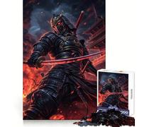 Armored Samurai Warrior 1000 Piece Jigsaws for Teenagers Indoor Play Stress Less Family Game (38x52cm)