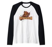 Armored Soldier God 80th Birthday Octogenarian Raglan Baseball Tee