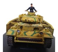 Armored Vehicle Model 1:72 Plastic Model WWII German Pz.Kpfw.III Ausf.N Tank Model