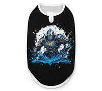 Armored Warrior Medieval Knight Dog Clothes Dogs Jacket Pet Shirts Coats for Summer Apparel L