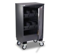 Armorgard FittingStor Mobile Fittings Cabinet 800 x 555 x 1450mm Charcoal