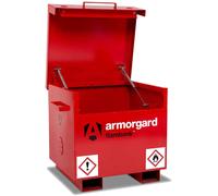 Armorgard Flambank Chemical and Flammables Secure Site Storage Box 765mm 675mm 670mm