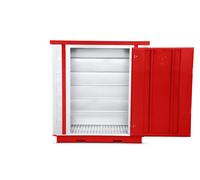 Armorgard FormaStor COSHH Compliant Storage Unit 2075 x 1120 x 2255mm Red/Galv Steel
