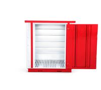 Armorgard FormaStor COSHH Compliant Unit 2075 x 2075 x 2255mm Red