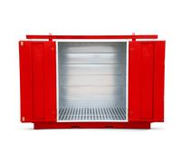 Armorgard FormaStor COSHH Compliant Unit 2990 x 2075 x 2255mm Red