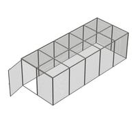 Armorgard Gorilla Modular Bolt-Together Gas Cage 2400 x 6000 x 1800mm Galvanised