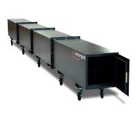 Armorgard Pipestor Mobile Secure Pipe Storage Trunk 575mm 6410mm 785mm