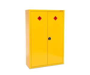 Armorgard SafeStor Hazardous Floor Cupboard 1200 x 465 x 1800mm Yellow