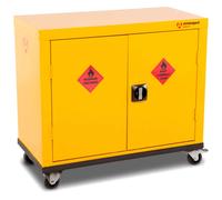 Armorgard Safestor Hazardous Materials Secure Mobile Storage Cabinet 900mm 465mm 810mm
