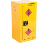 Armorgard SafeStor Hazardous Floor Cupboard 350 x 315 x 700mm Yellow