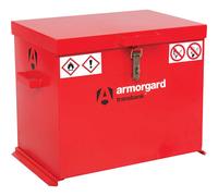 Armorgard TransBank Hazardous Transit Box 705 x 485 x 540mm Red
