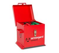 Armorgard TransBank Hazardous Transit Box 430 x 415 x 365mm Red