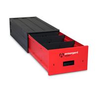 Armorgard TrekDror Tool Drawer 490 x 1105 x 300mm Charcoal/Red