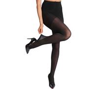 ARMOROSE Indestructible Tights for Women, Rip Resistant Durability Tummy Control Top Pantyhose 40D Semi Sheer High Waist, Black, M
