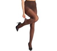 ARMOROSE Indestructible Tights for Women, Rip Resistant Durability Tummy Control Top Pantyhose 40D Semi Sheer High Waist, Mocha, XXL