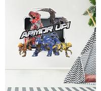 Armorsaurs Wall Sticker - Armor Up! Group Decal Wall Art (60cm Width x 55cm Height)